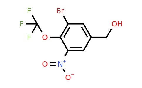 3-Bromo-5-nitro-4-(trifluoromethoxy)benzyl alcohol