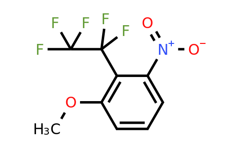 1-Methoxy-3-nitro-2-(pentafluoroethyl)benzene