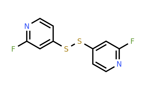 1982380-63-1 | 1,2-Bis(2-fluoropyridin-4-yl)disulfane