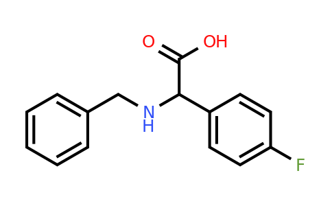 200000-54-0 | 2-(Benzylamino)-2-(4-fluorophenyl)acetic acid