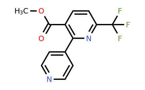 200273-58-1 | Methyl 2-(pyridin-4-yl)-6-(trifluoromethyl)nicotinate