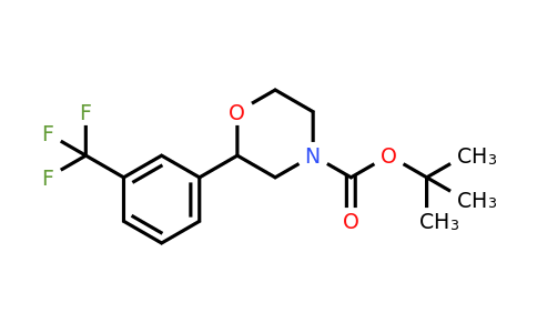 2007915-52-6 | tert-Butyl 2-(3-(trifluoromethyl)phenyl)morpholine-4-carboxylate