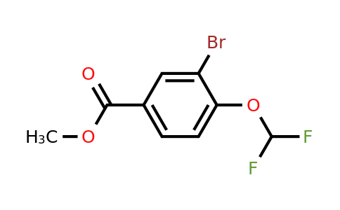 200956-56-5 | Methyl 3-bromo-4-(difluoromethoxy)benzoate