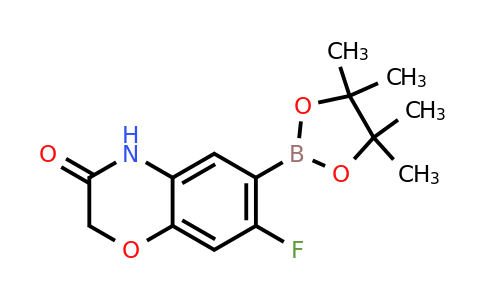 2018286-71-8 | 7-Fluoro-3-oxo-2h,4h-benzo[b][1,4]oxazine-6-boronic acid pinacol ester