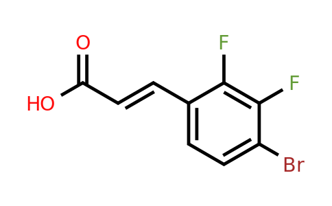 2027270-98-8 | 4-Bromo-2,3-difluorocinnamic acid
