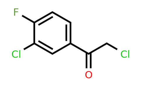 203251-37-0 | 2-Chloro-1-(3-chloro-4-fluorophenyl)ethanone
