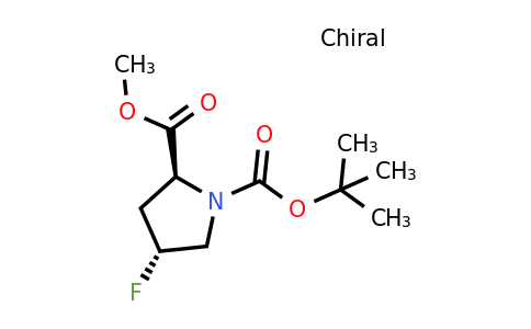 203866-18-6 | O1-tert-Butyl O2-methyl (2S,4R)-4-fluoropyrrolidine-1,2-dicarboxylate