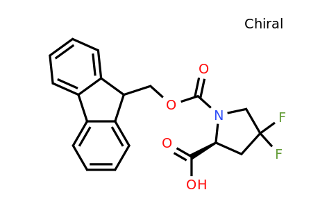 203866-21-1 | (S)-1-(((9H-Fluoren-9-yl)methoxy)carbonyl)-4,4-difluoropyrrolidine-2-carboxylic acid