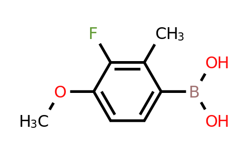 2044684-23-1 | (3-Fluoro-4-methoxy-2-methylphenyl)boronic acid