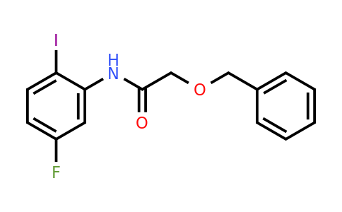 2044706-54-7 | 2-(Benzyloxy)-N-(5-fluoro-2-iodophenyl)acetamide
