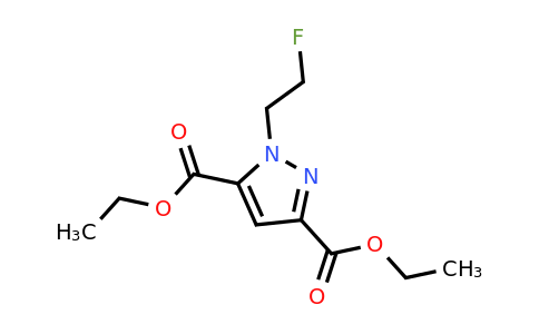 2054954-02-6 | diethyl 1-(2-fluoroethyl)pyrazole-3,5-dicarboxylate