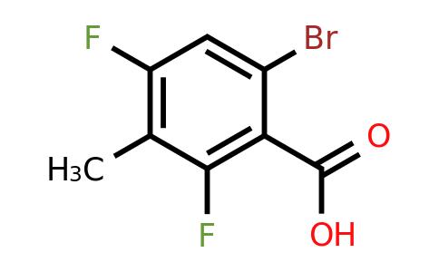 2055119-20-3 | 6-Bromo-2,4-difluoro-3-methylbenzoic acid