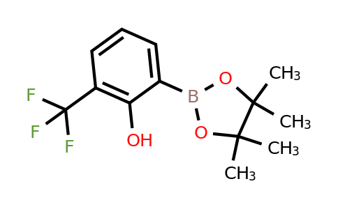 2055742-98-6 | 2-(4,4,5,5-Tetramethyl-1,3,2-dioxaborolan-2-yl)-6-(trifluoromethyl)phenol
