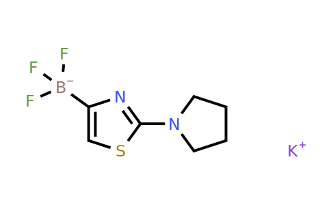 2058084-46-9 | Potassium trifluoro(2-(pyrrolidin-1-yl)thiazol-4-yl)borate