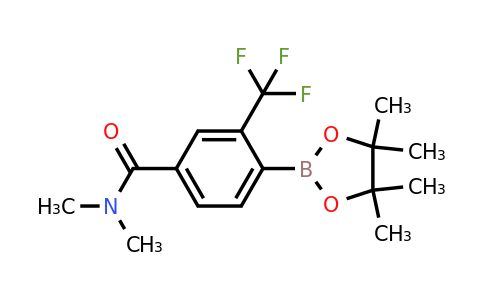 2058320-03-7 | N,n-dimethyl-4-(4,4,5,5-tetramethyl-1,3,2-dioxaborolan-2-yl)-3-(trifluoromethyl)benzamide