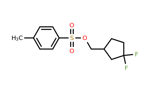 (3,3-difluorocyclopentyl)methyl 4-methylbenzenesulfonate