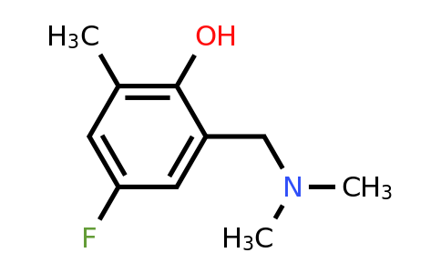 2062-47-7 | 2-((Dimethylamino)methyl)-4-fluoro-6-methylphenol