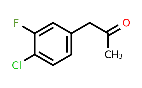 206362-95-0 | 1-(4-Chloro-3-fluorophenyl)propan-2-one