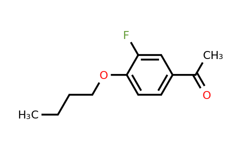 20781-62-8 | 1-(4-Butoxy-3-fluorophenyl)ethanone