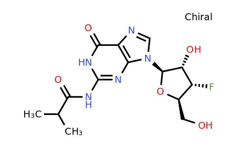 2080404-20-0 | N-(9-((2R,3S,4S,5R)-4-FLUORO-3-HYDROXY-5-(HYDROXYMETHYL)TETRAHYDROFURAN-2-YL)-6-OXO-6,9-DIHYDRO-1H-PURIN-2-YL)ISOBUTYRAMIDE