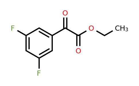 208259-57-8 | Ethyl 2-(3,5-difluorophenyl)-2-oxoacetate