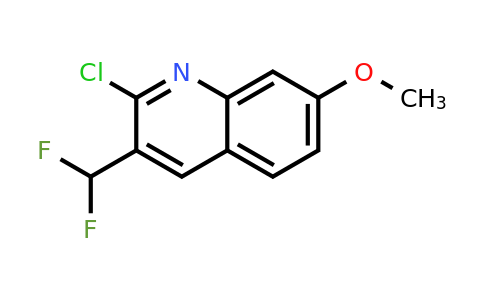 2-Chloro-3-(difluoromethyl)-7-methoxyquinoline