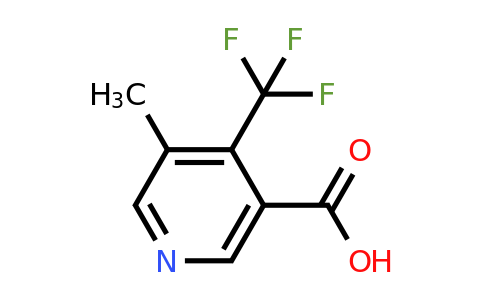 3-Methyl-4-(trifluoromethyl)pyridine-5-carboxylic acid