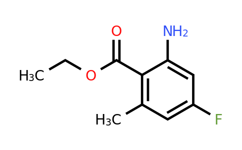 2092355-67-2 | Ethyl 2-amino-4-fluoro-6-methylbenzoate