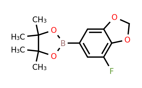 2092675-16-4 | 2-(7-Fluorobenzo[d][1,3]dioxol-5-yl)-4,4,5,5-tetramethyl-1,3,2-dioxaborolane