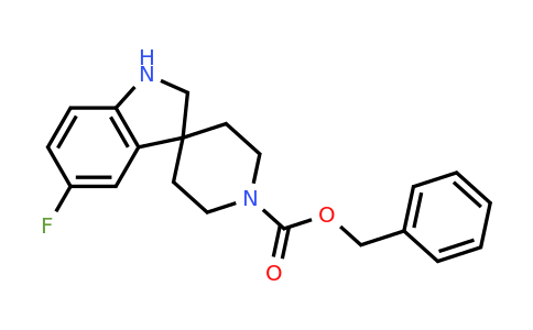 209348-85-6 | Benzyl 5-fluorospiro[indoline-3,4'-piperidine]-1'-carboxylate