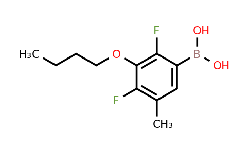 2096329-85-8 | (3-Butoxy-2,4-difluoro-5-methylphenyl)boronic acid