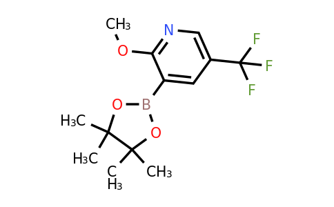 2096330-00-4 | 2-Methoxy-3-(tetramethyl-1,3,2-dioxaborolan-2-yl)-5-(trifluoromethyl)pyridine