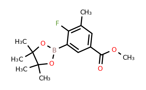 2096330-13-9 | 2-Fluoro-3-methyl-5-(methoxycarbonyl)phenylboronic acid, pinacol ester
