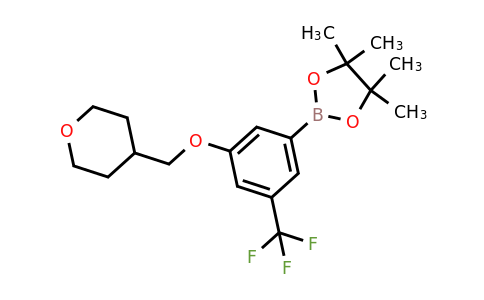 2096330-34-4 | 3-(TEtrahydro-2H-pyran-4-ylmethoxy)-5-trifluoromethylphenylboronic acid, pinacol ester
