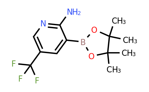 2096331-04-1 | 3-(4,4,5,5-Tetramethyl-1,3,2-dioxaborolan-2-yl)-5-(trifluoromethyl)pyridin-2-amine