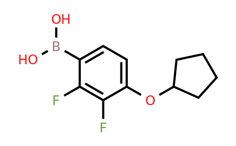2096331-20-1 | (4-(Cyclopentyloxy)-2,3-difluorophenyl)boronic acid