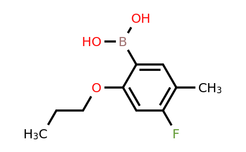 2096331-30-3 | (4-Fluoro-5-methyl-2-propoxyphenyl)boronic acid