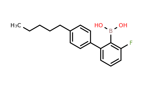 2096331-42-7 | (3-Fluoro-4'-pentyl-[1,1'-biphenyl]-2-yl)boronic acid