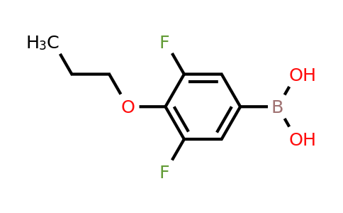 2096331-43-8 | (3,5-Difluoro-4-propoxyphenyl)boronic acid