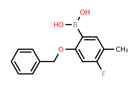 2096331-49-4 | (2-(Benzyloxy)-4-fluoro-5-methylphenyl)boronic acid