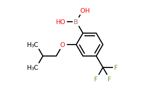 2096331-64-3 | (2-Isobutoxy-4-(trifluoromethyl)phenyl)boronic acid
