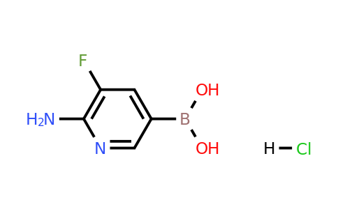 2096331-68-7 | (6-Amino-5-fluoropyridin-3-yl)boronic acid hydrochloride