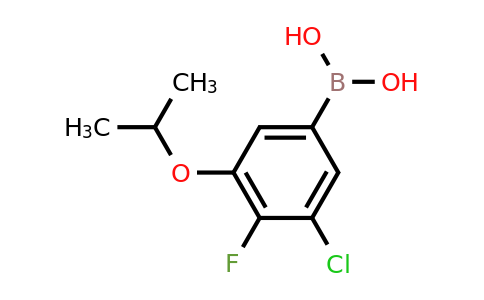 2096331-77-8 | (3-Chloro-4-fluoro-5-isopropoxyphenyl)boronic acid