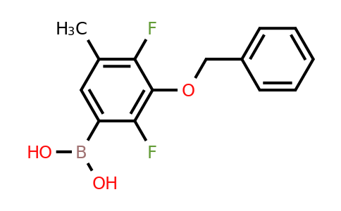 2096331-91-6 | (3-(Benzyloxy)-2,4-difluoro-5-methylphenyl)boronic acid