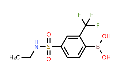 2096332-24-8 | (4-(N-Ethylsulfamoyl)-2-(trifluoromethyl)phenyl)boronic acid
