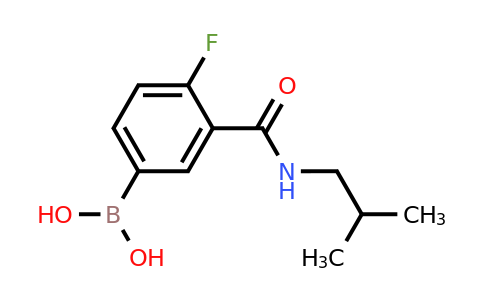 2096332-25-9 | (4-Fluoro-3-(isobutylcarbamoyl)phenyl)boronic acid