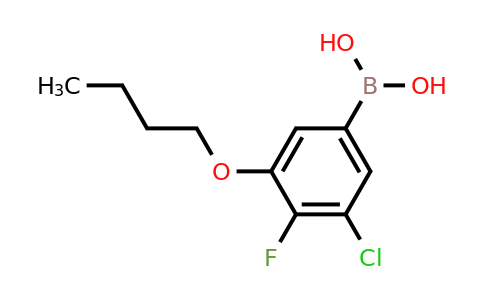 2096332-32-8 | (3-Butoxy-5-chloro-4-fluorophenyl)boronic acid