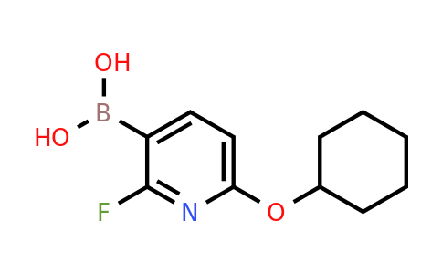 2096332-44-2 | (6-(Cyclohexyloxy)-2-fluoropyridin-3-yl)boronic acid