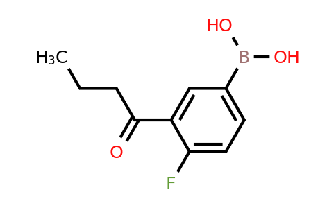 2096332-56-6 | (3-Butyryl-4-fluorophenyl)boronic acid