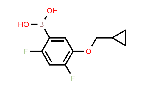 2096333-16-1 | (5-(Cyclopropylmethoxy)-2,4-difluorophenyl)boronic acid